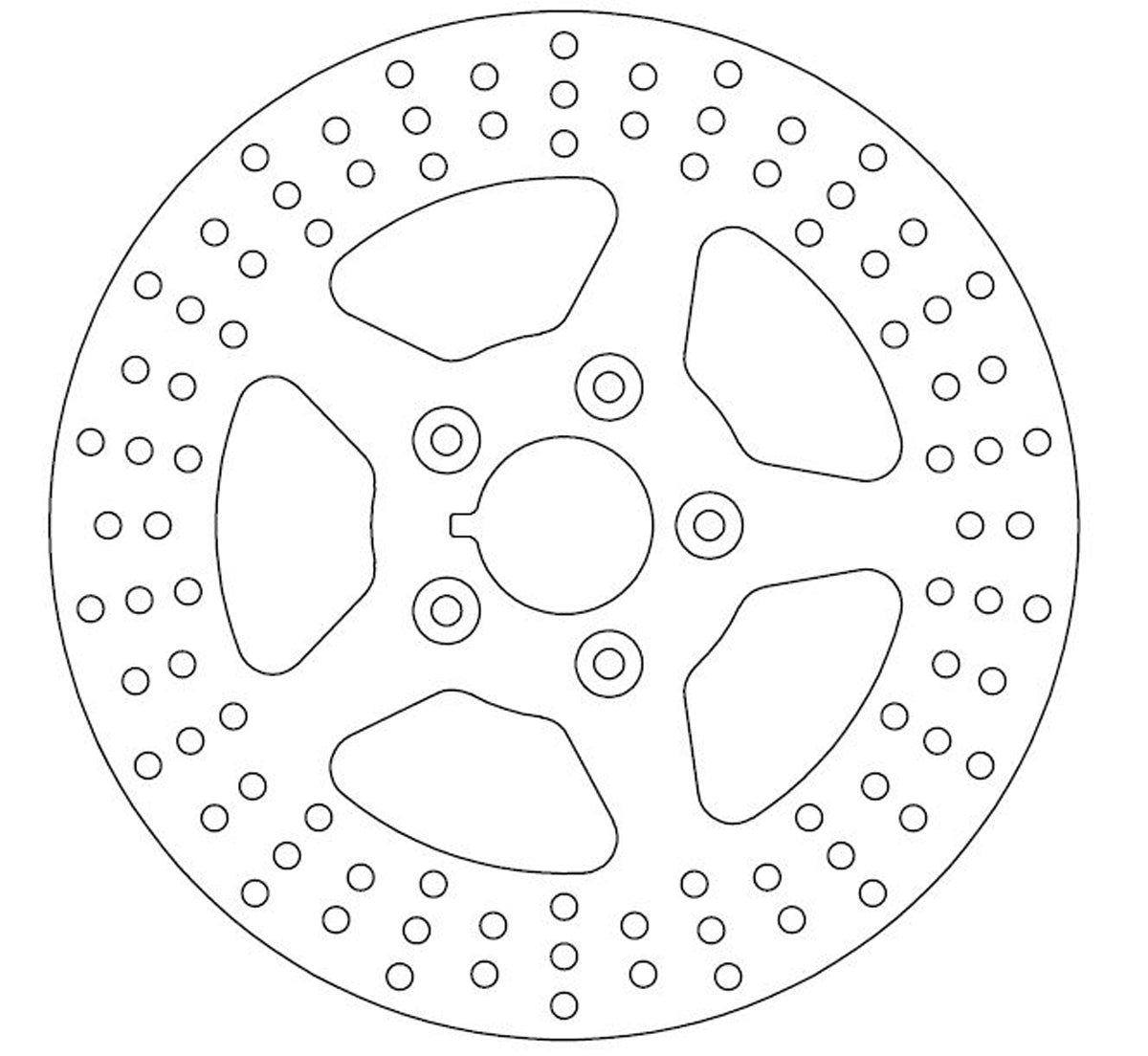 Ferodo Brake Disc Solid FMD0211R