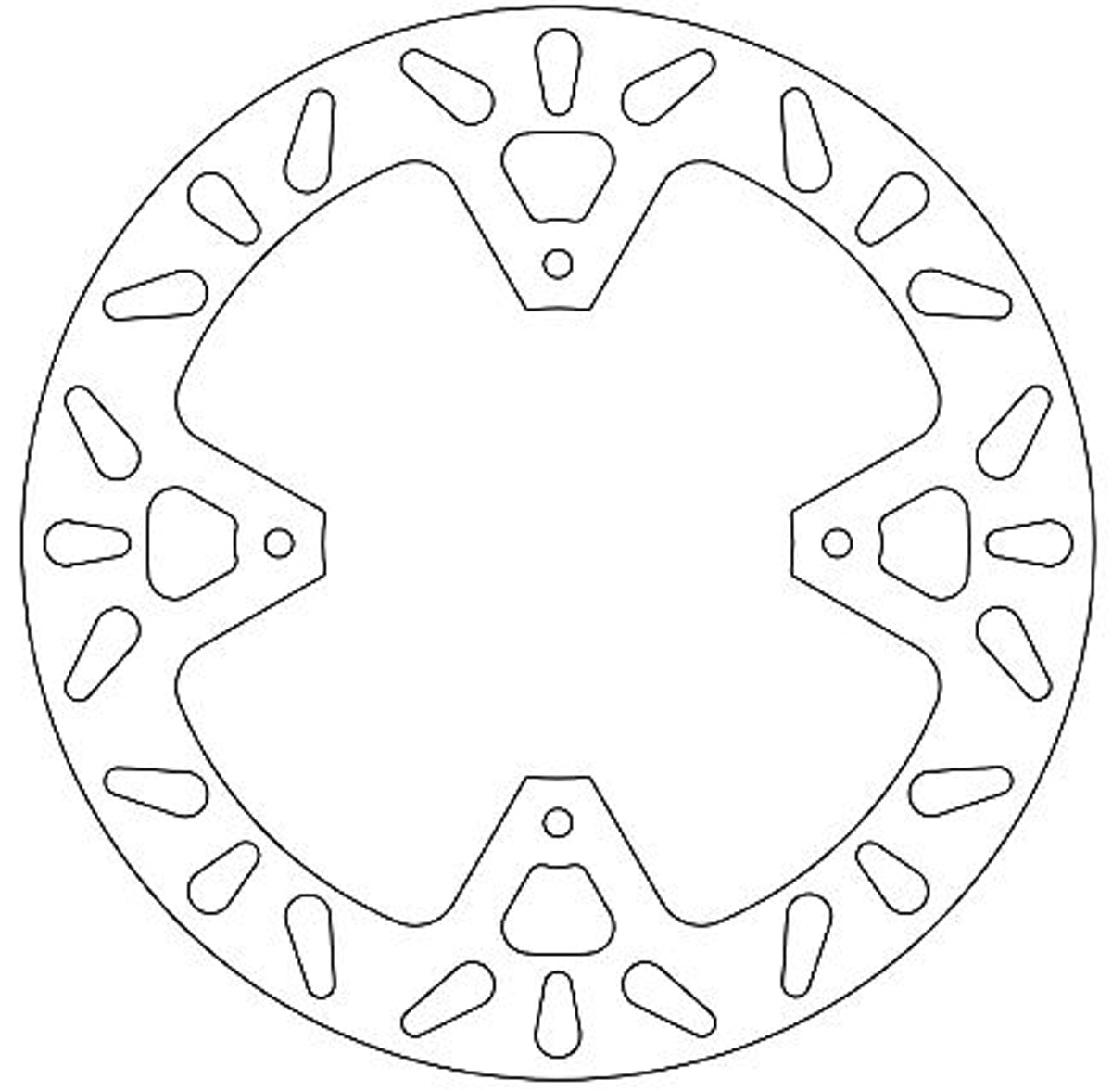 Ferodo Brake Disc Solid FMD0216R