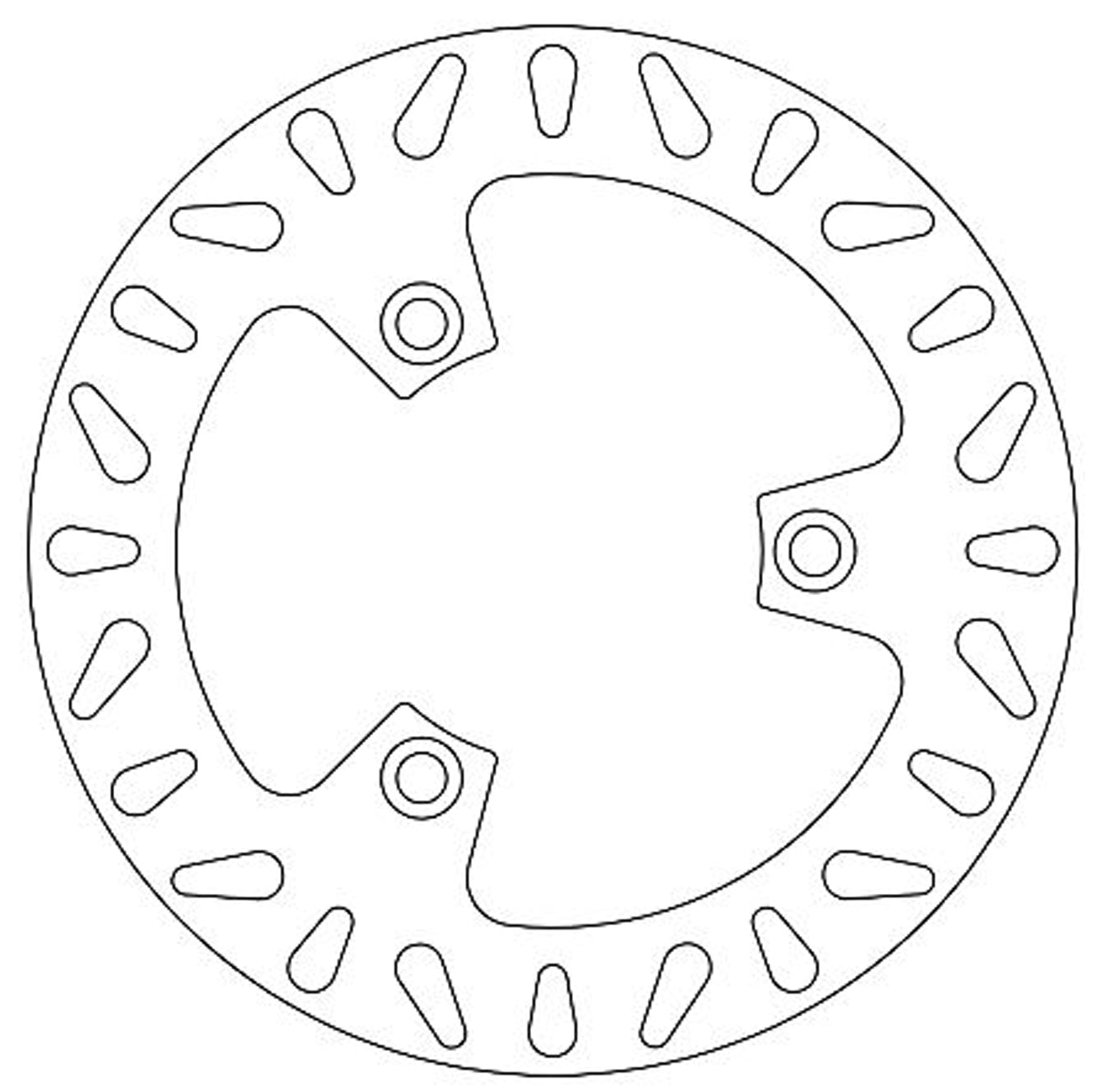 Ferodo Brake Disc Solid FMD0217R