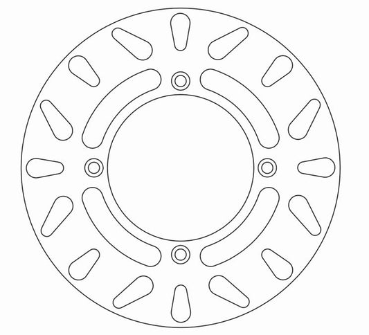 Ferodo Brake Disc Solid FMD0227R