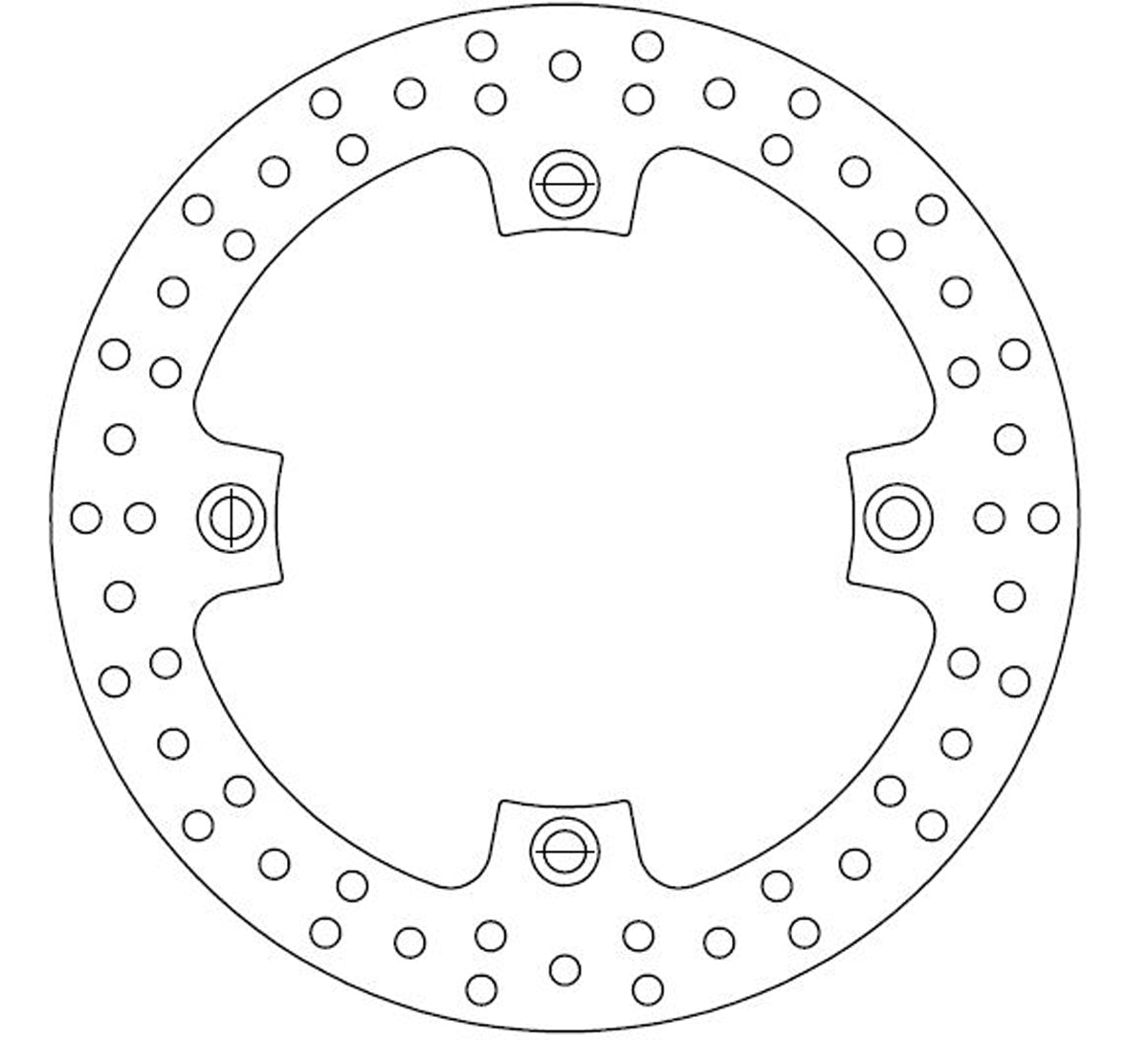 Ferodo Brake Disc Solid FMD0242R