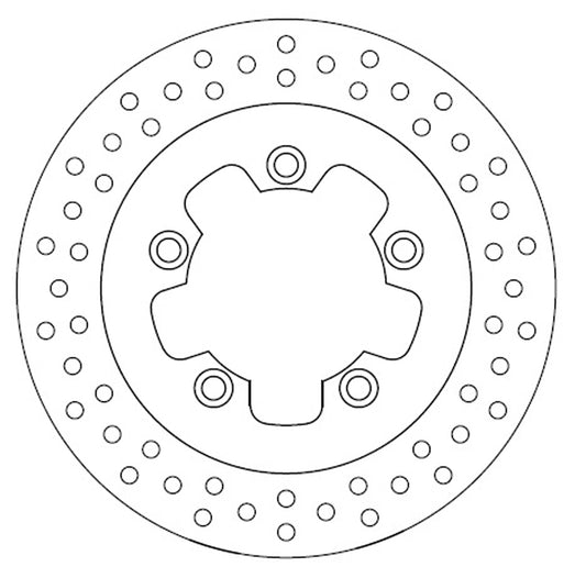 Ferodo Brake Disc Solid FMD0244R