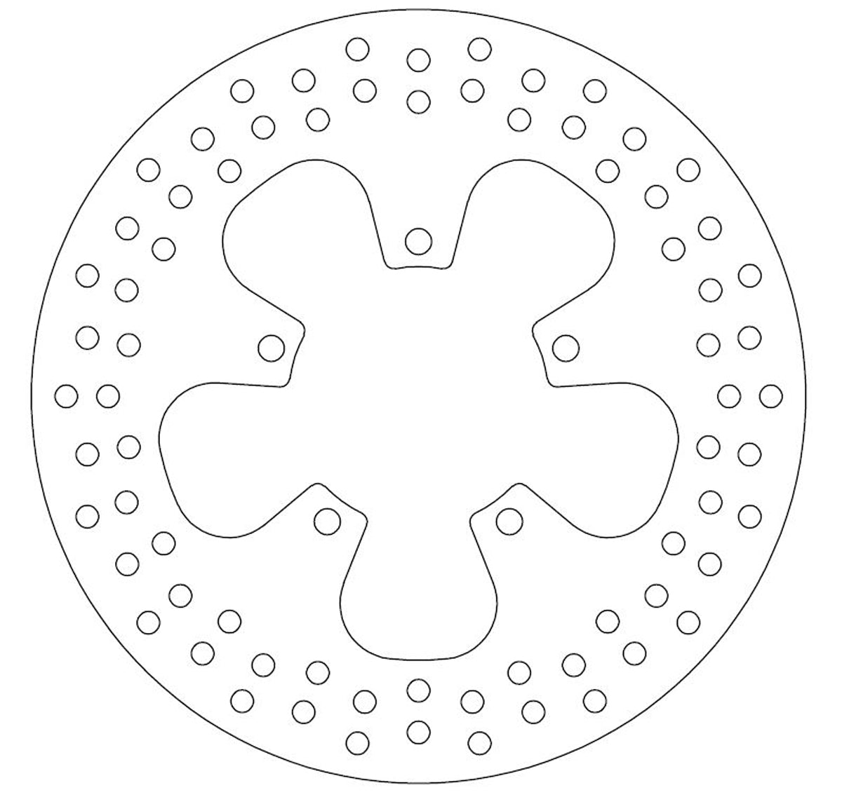 Ferodo Brake Disc Solid FMD0247R