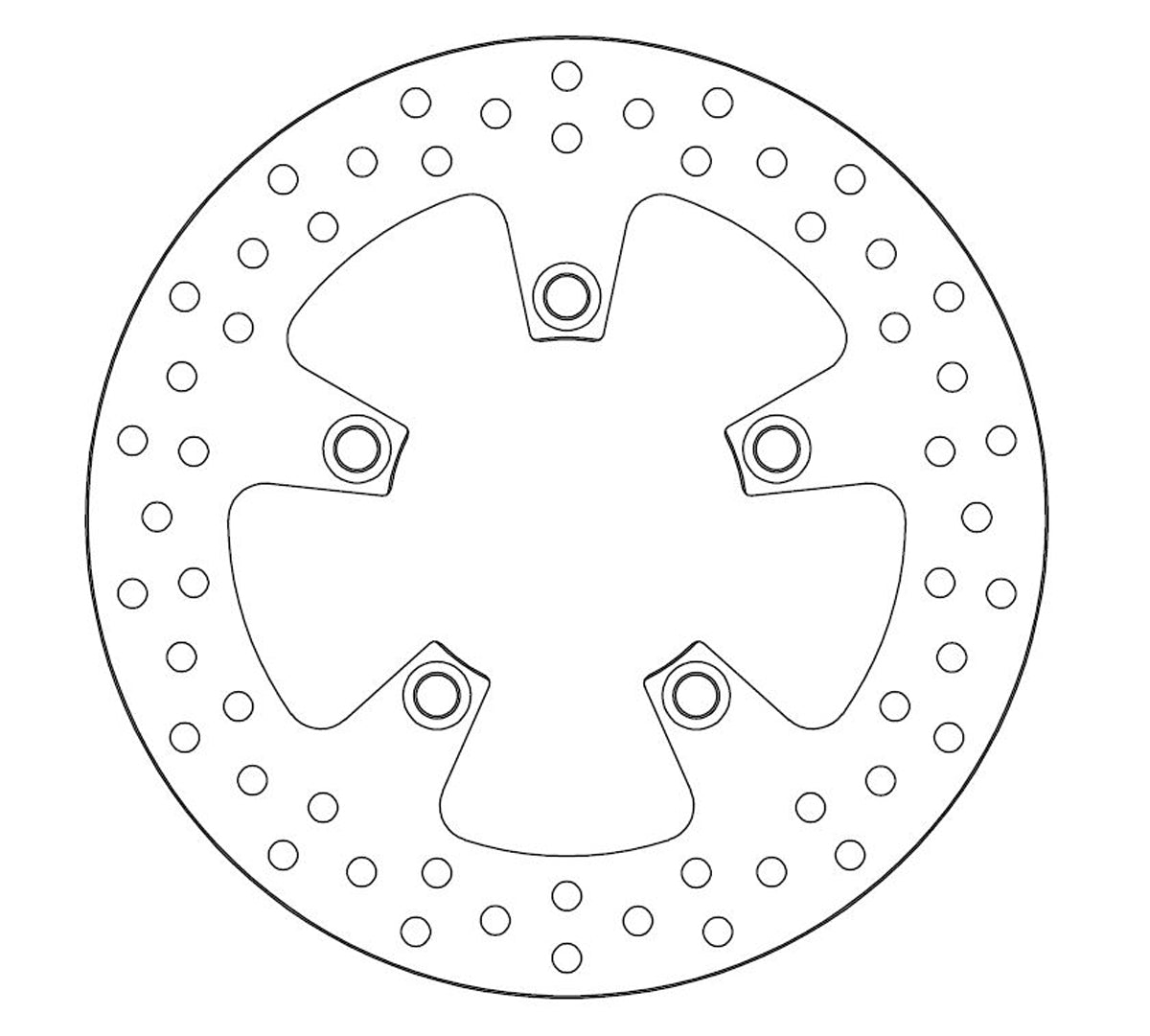 Ferodo Brake Disc Solid FMD0249R