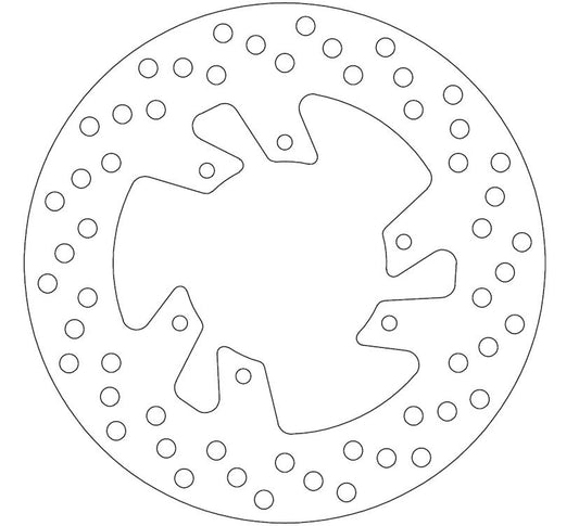 Ferodo Brake Disc Solid FMD0256R