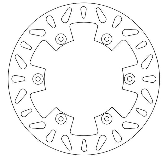 Ferodo Brake Disc Solid FMD0258R