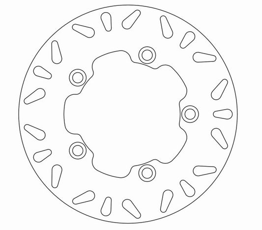 Ferodo Brake Disc Solid FMD0265R