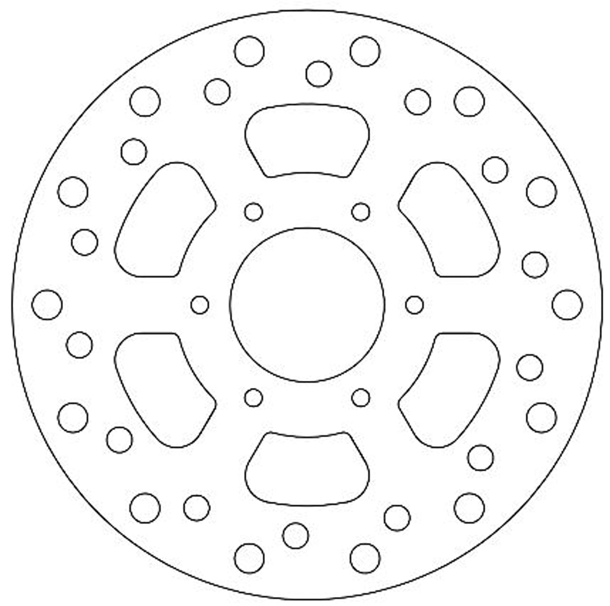 Ferodo Brake Disc Solid FMD0312R