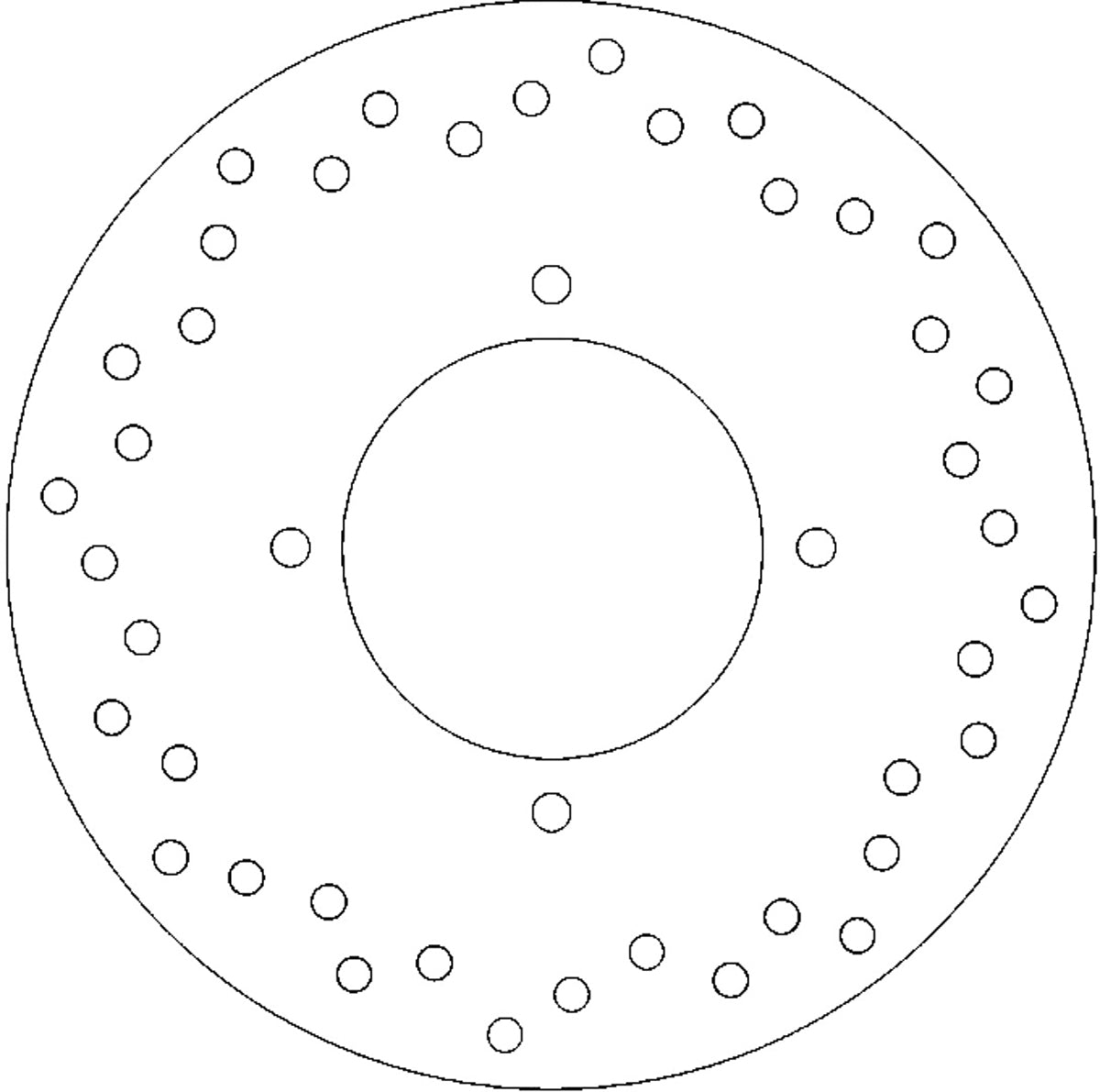 Ferodo Brake Disc Solid FMD0320R