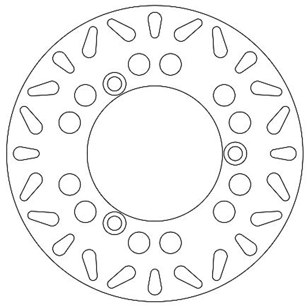 Ferodo Brake Disc Solid FMD0324R