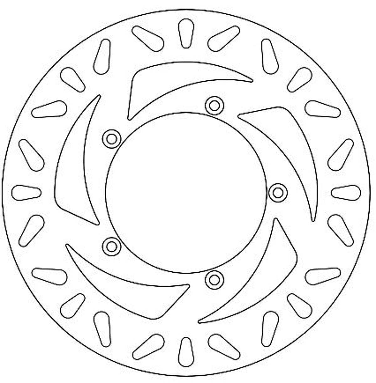 Ferodo Brake Disc Solid FMD0326R