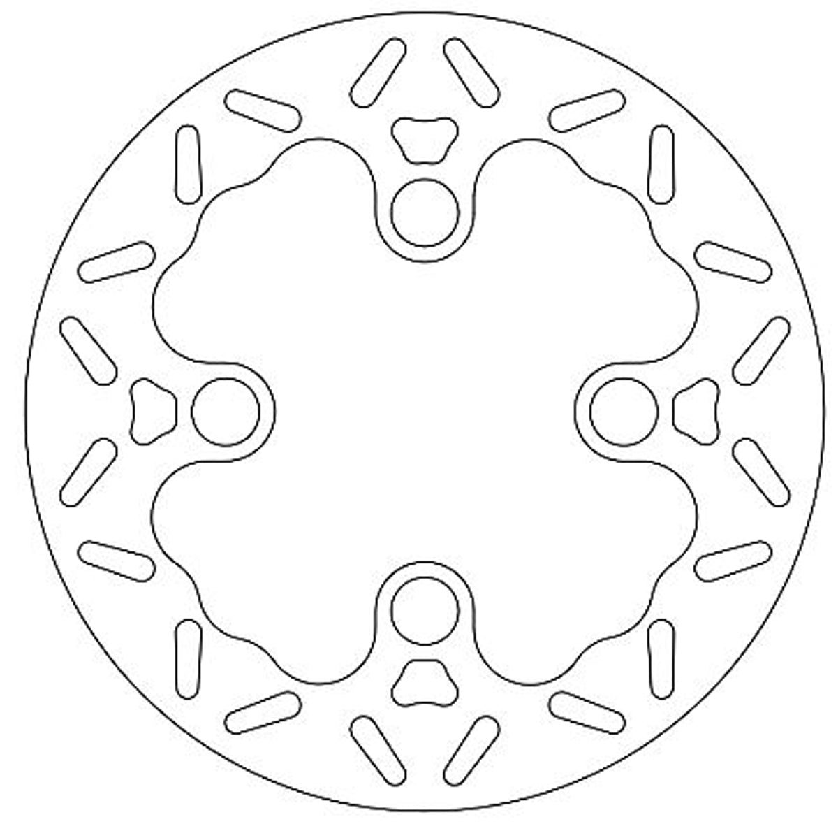 Ferodo Brake Disc Solid FMD0332R