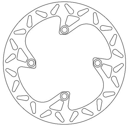 Ferodo Brake Disc Solid FMD0335R