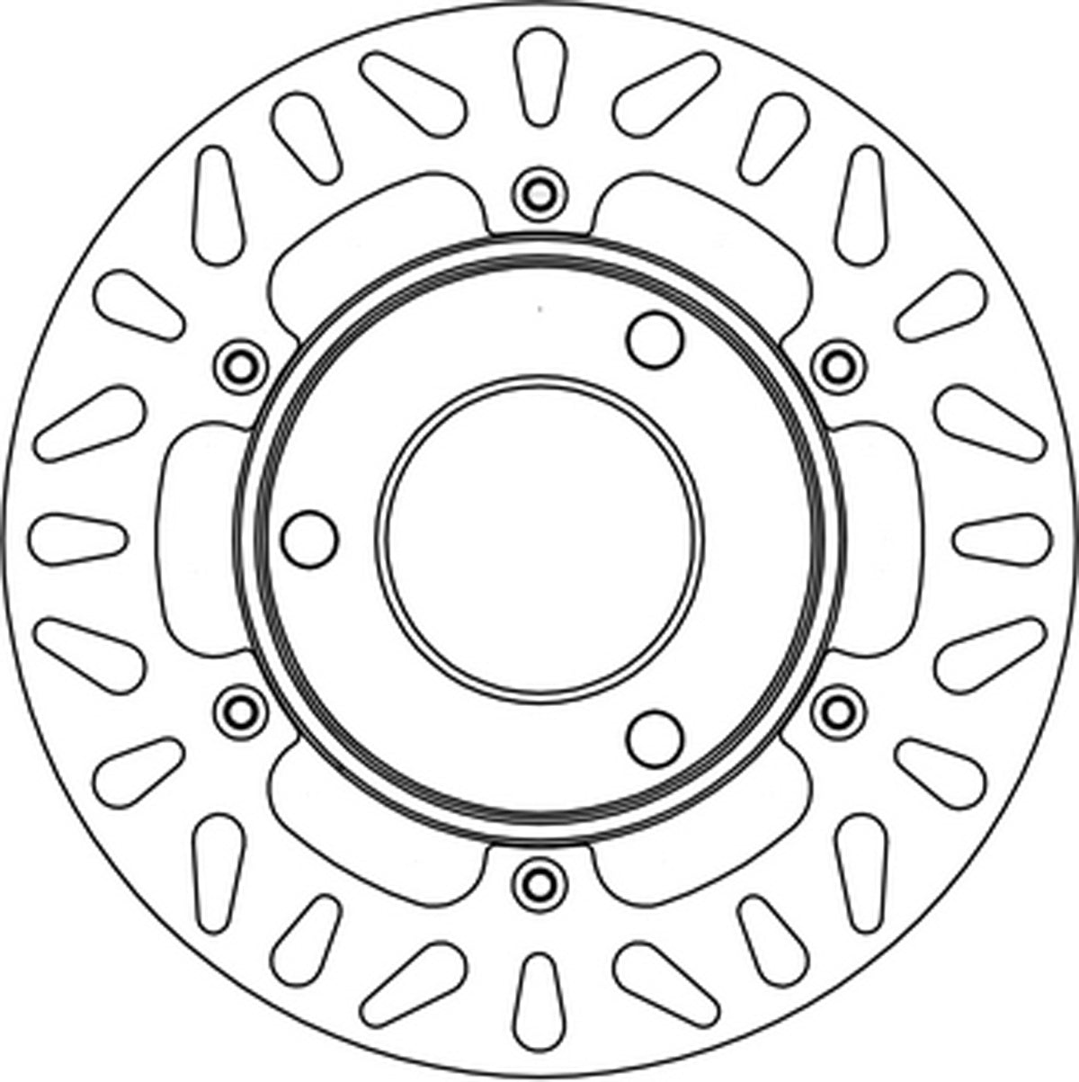 Ferodo Brake Disc Solid FMD0361R