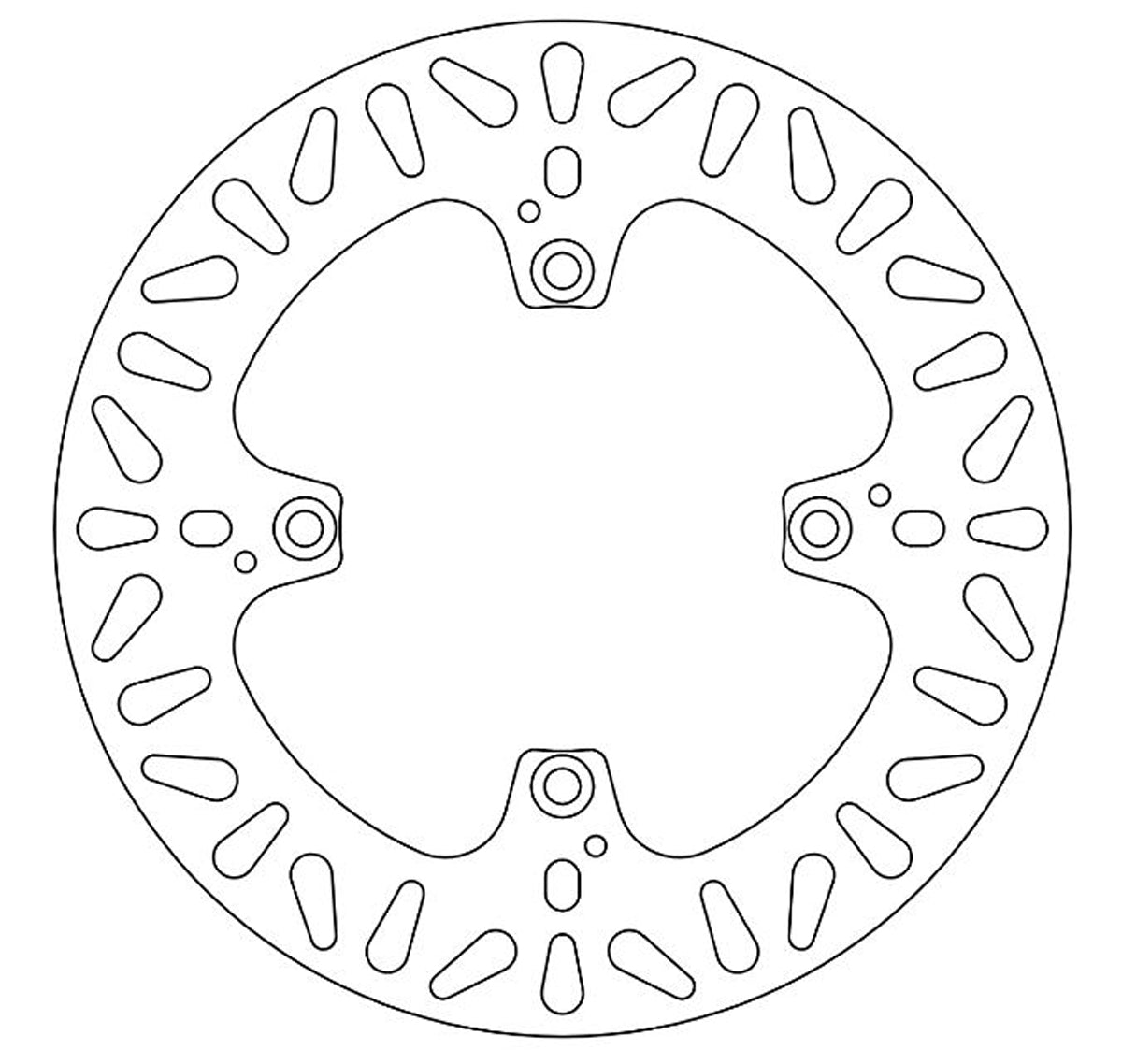 Ferodo Brake Disc Solid FMD0390R