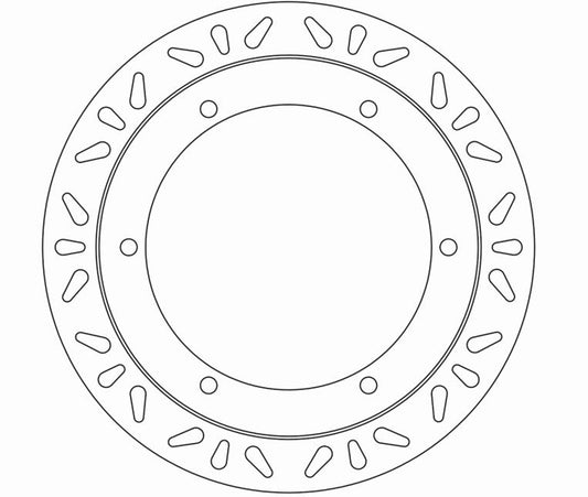 Ferodo Brake Disc Solid FMD0403R