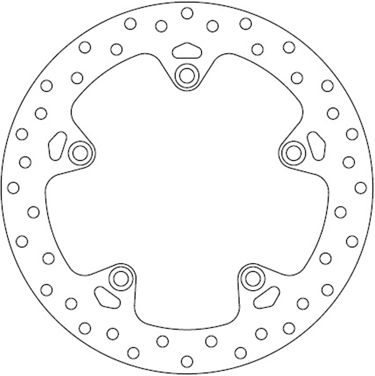 Ferodo Brake Disc Solid FMD0407R