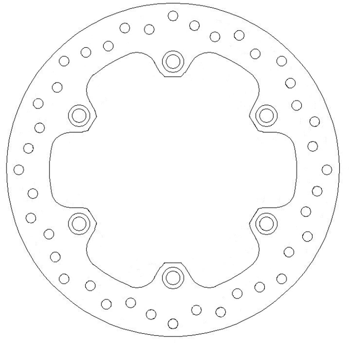Ferodo Brake Disc Solid FMD0409R