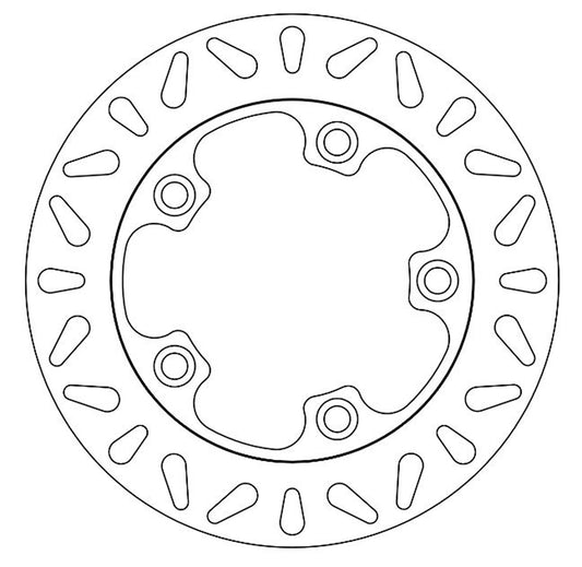 Ferodo Brake Disc Solid FMD0417R