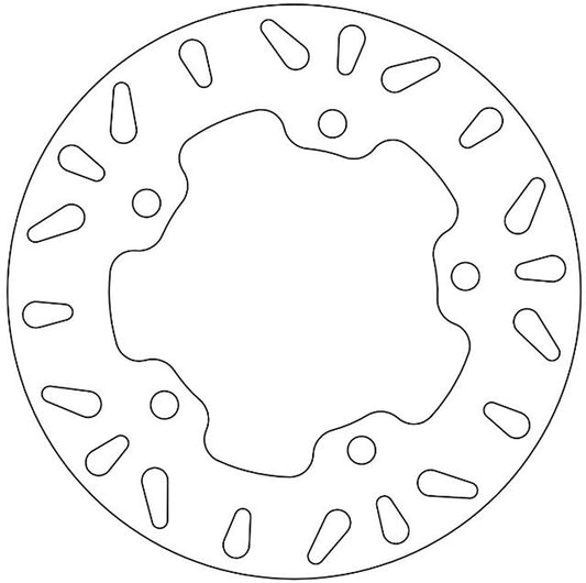 Ferodo Brake Disc Solid FMD0419R