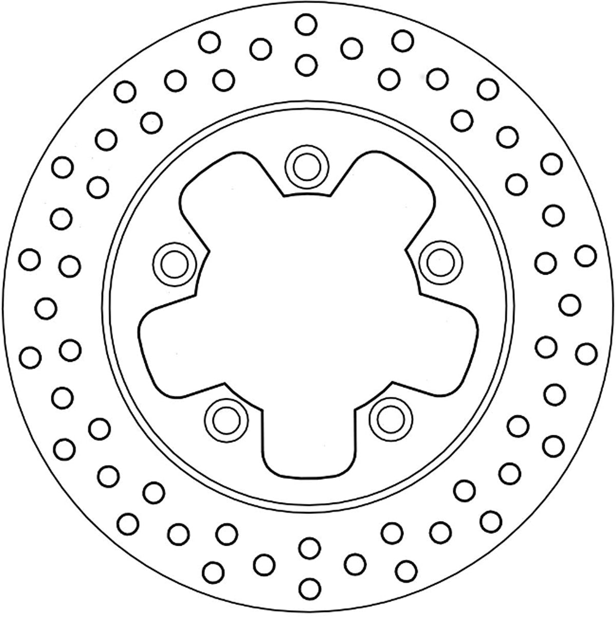 Ferodo Brake Disc Solid FMD0423R