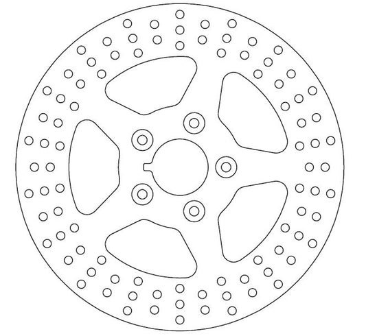 Ferodo Brake Disc Solid FMD0430R
