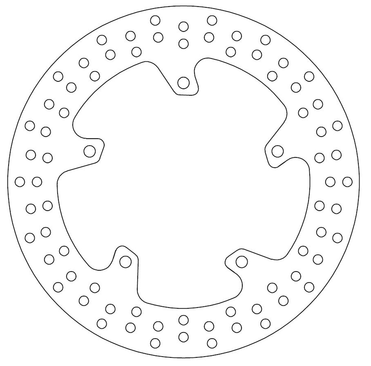Ferodo Brake Disc Solid FMD0437R