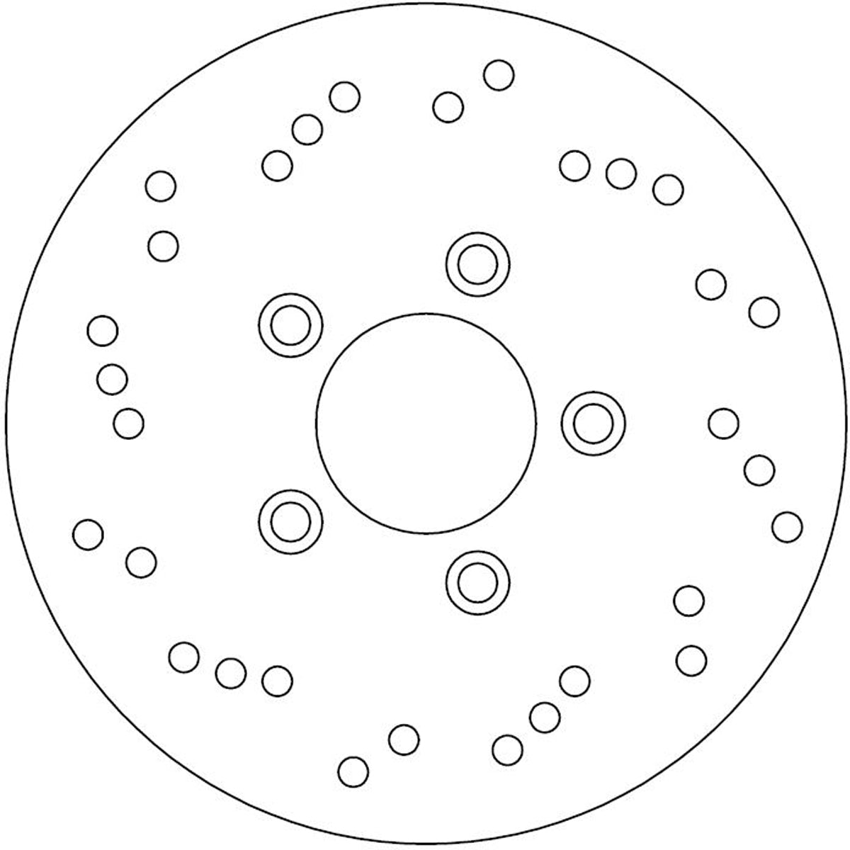 Ferodo Brake Disc Solid FMD0446R