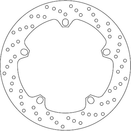 Ferodo Brake Disc Solid FMD0450R