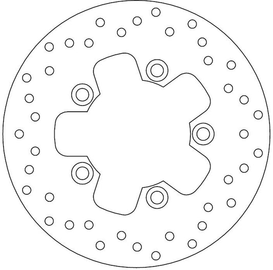 Ferodo Brake Disc Solid FMD0452R
