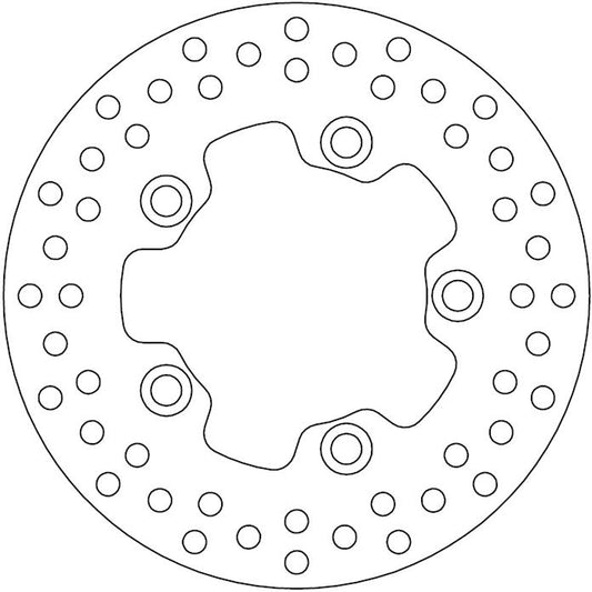 Ferodo Brake Disc Solid FMD0453R
