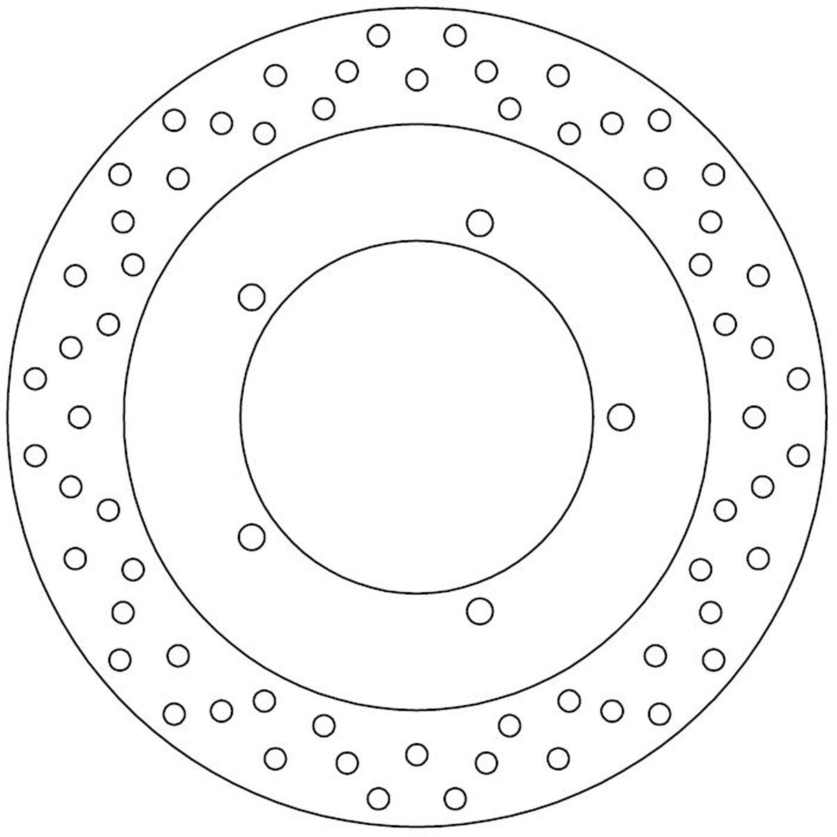 Ferodo Brake Disc Solid FMD0454R