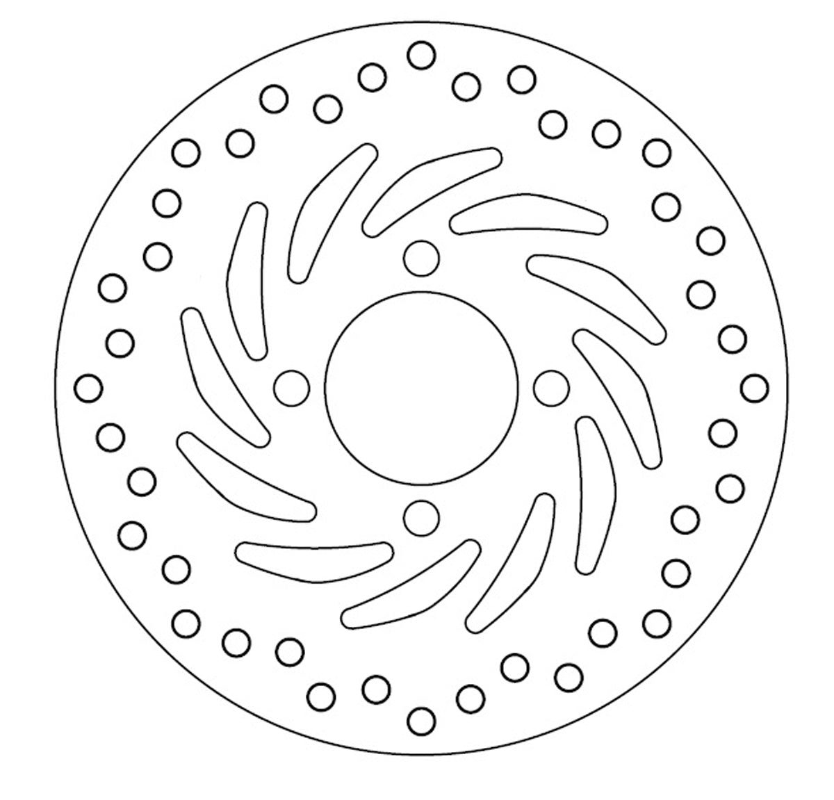 Ferodo Brake Disc Solid FMD0463R