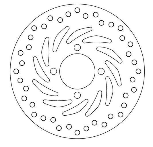 Ferodo Brake Disc Solid FMD0463R
