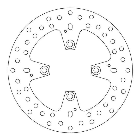 Ferodo Brake Disc Solid FMD0468R