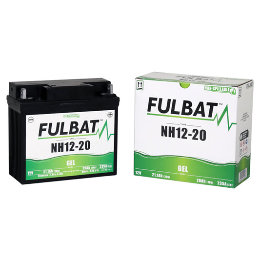 Fulbat NH12-20 (WC) Gel Factory Activated Battery