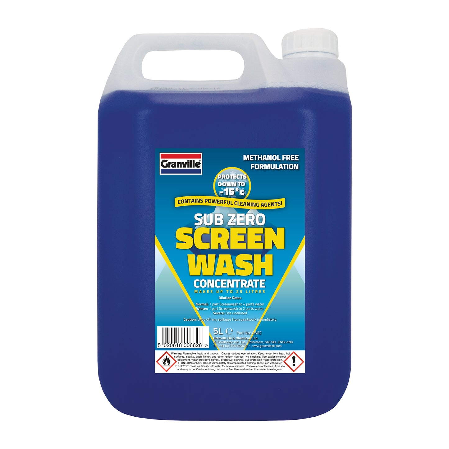 Granville Screen Wash 5litre