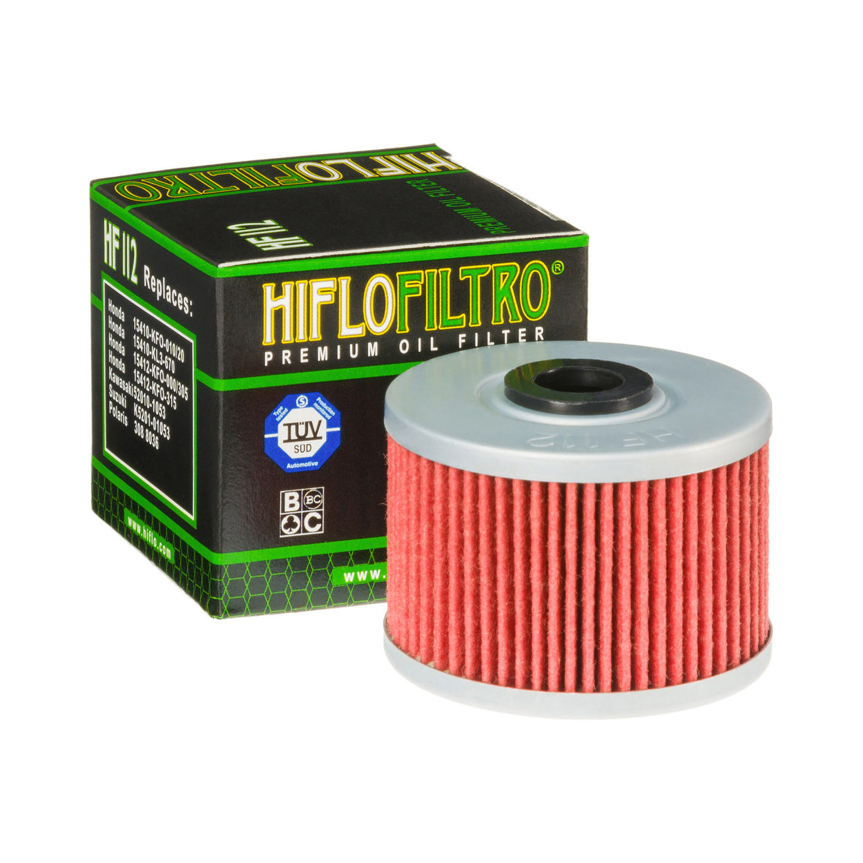 Hiflofiltro Oil Filter HF112