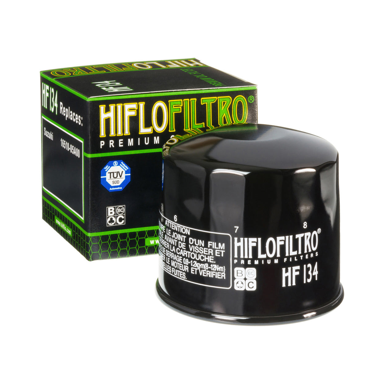 Hiflofiltro Oil Filter HF134