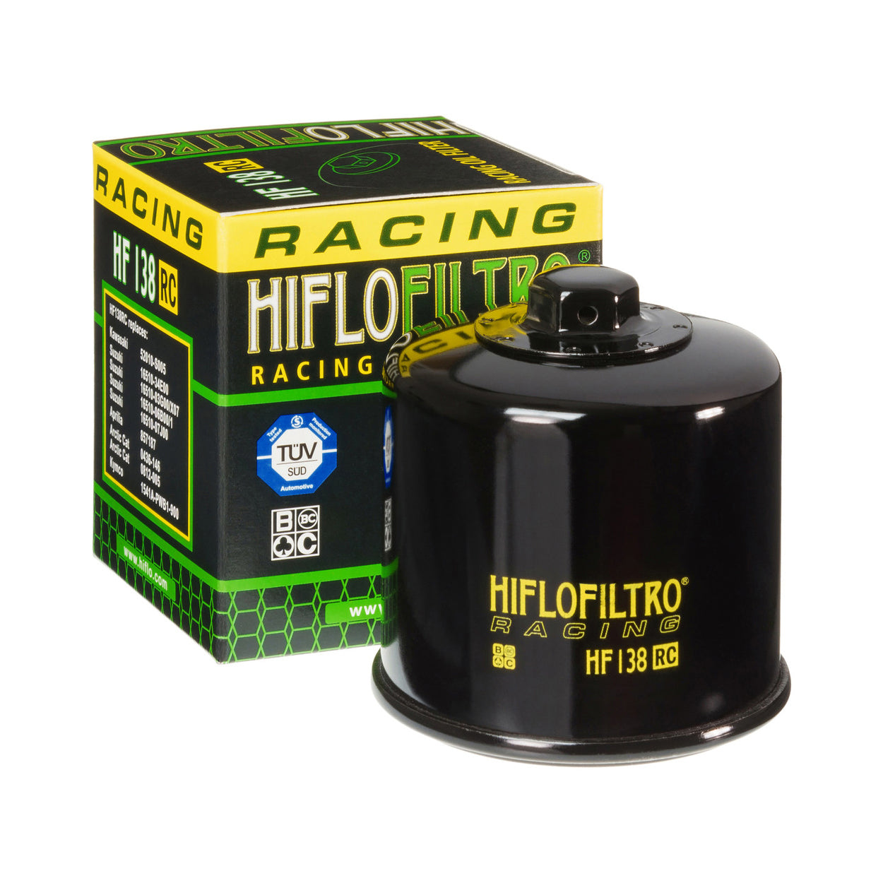 Hiflofiltro Racing Oil Filter HF138RC