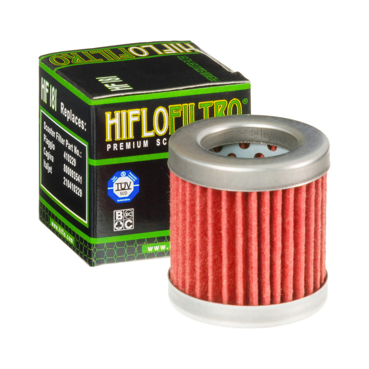 Hiflofiltro Oil Filter HF181