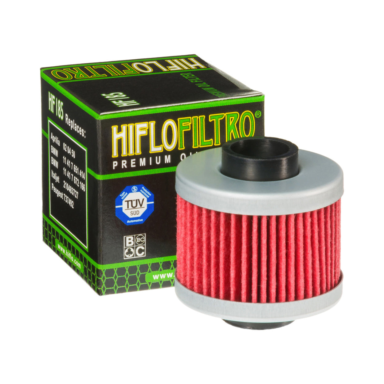 Hiflofiltro Oil Filter HF185