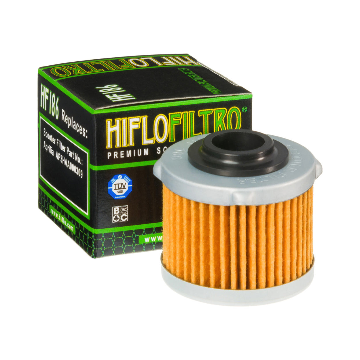 Hiflofiltro Oil Filter HF186