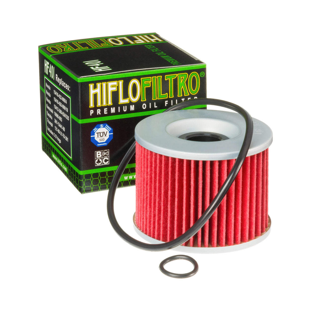 Hiflofiltro Oil Filter HF401