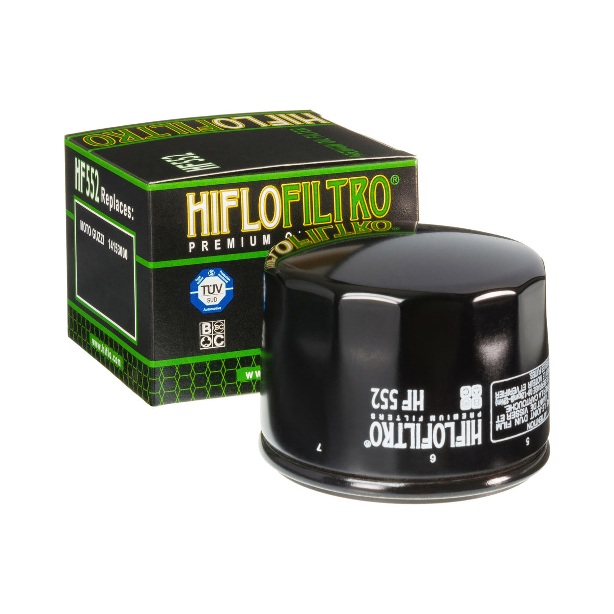 Hiflofiltro Oil Filter HF552
