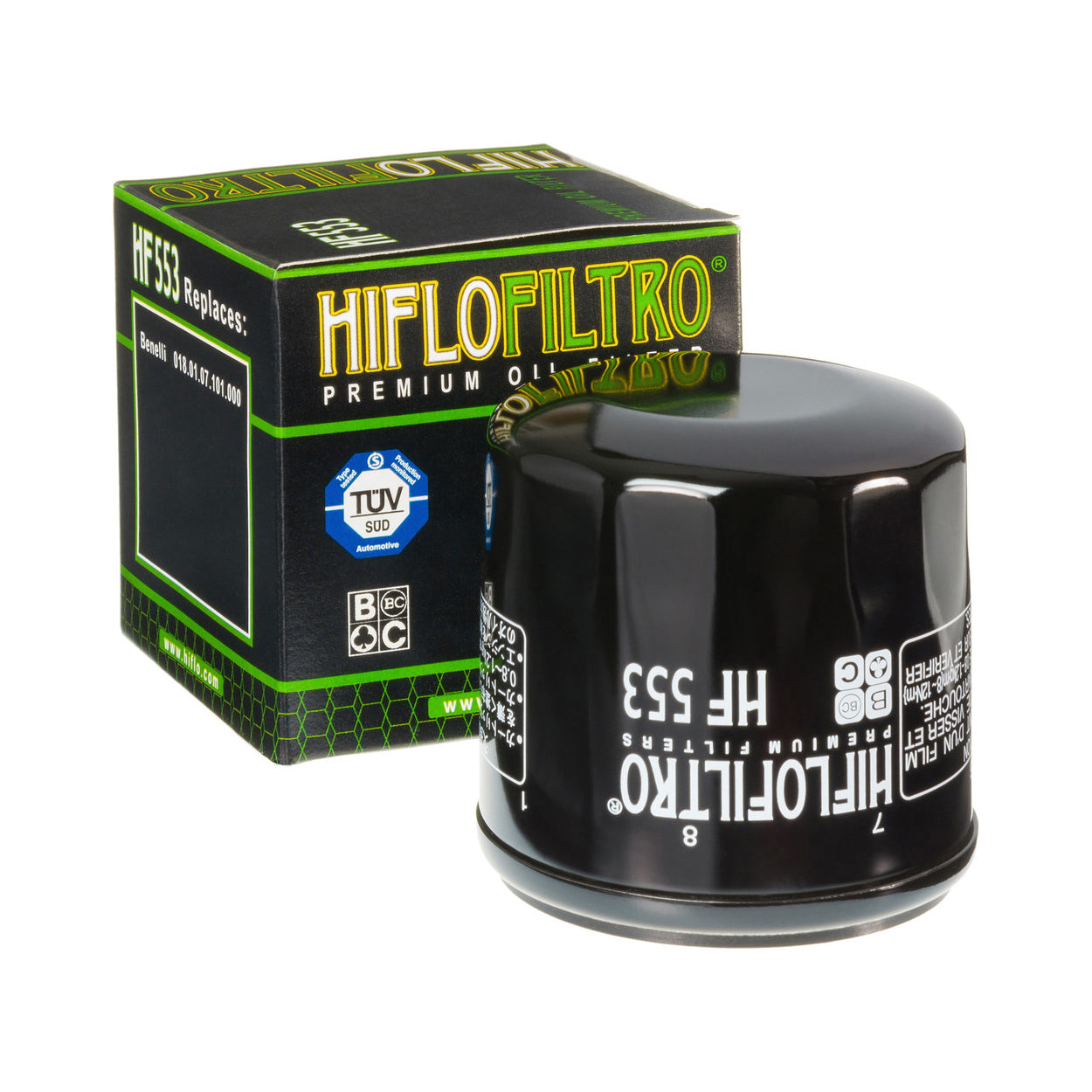 Hiflofiltro Oil Filter HF553