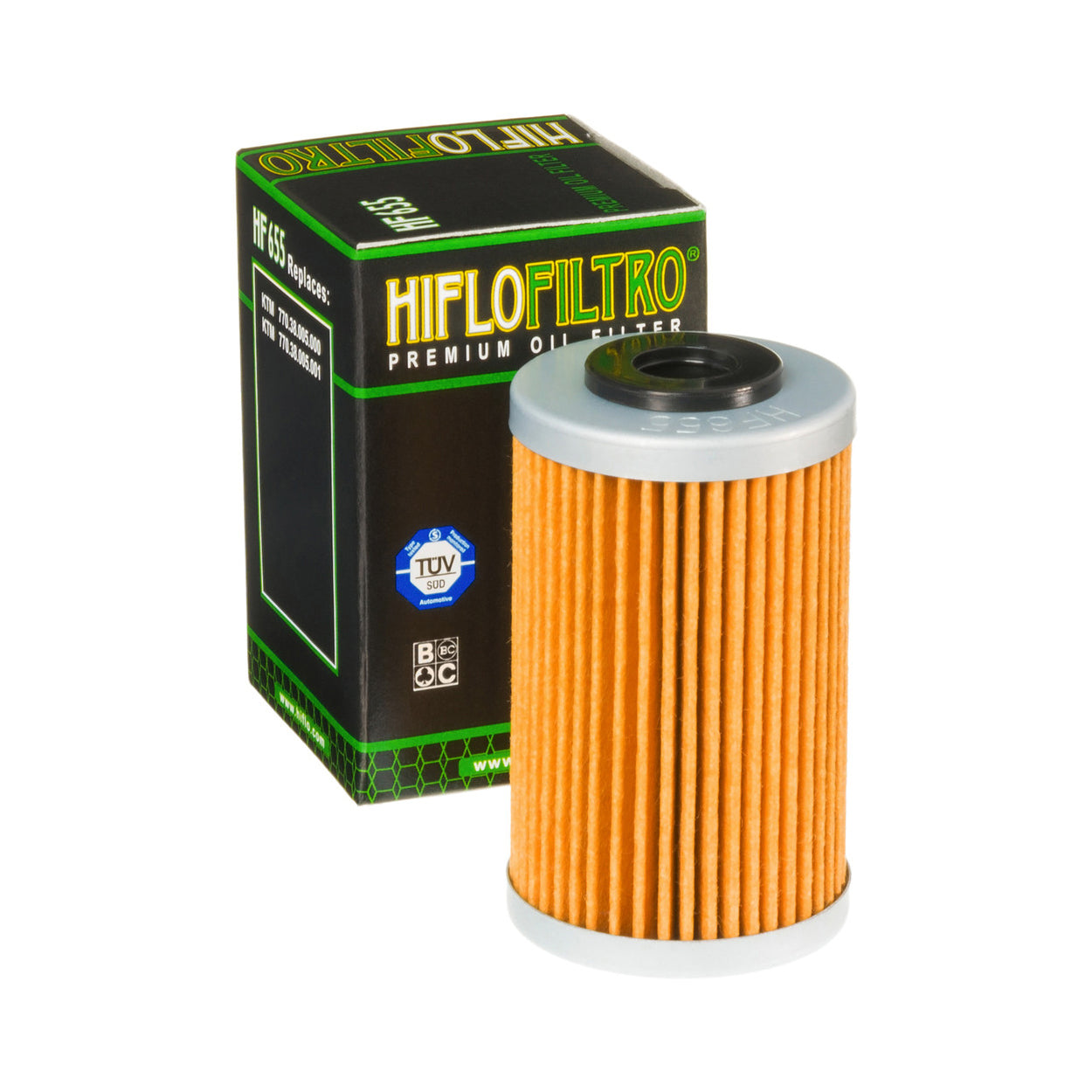 Hiflofiltro Oil Filter HF655