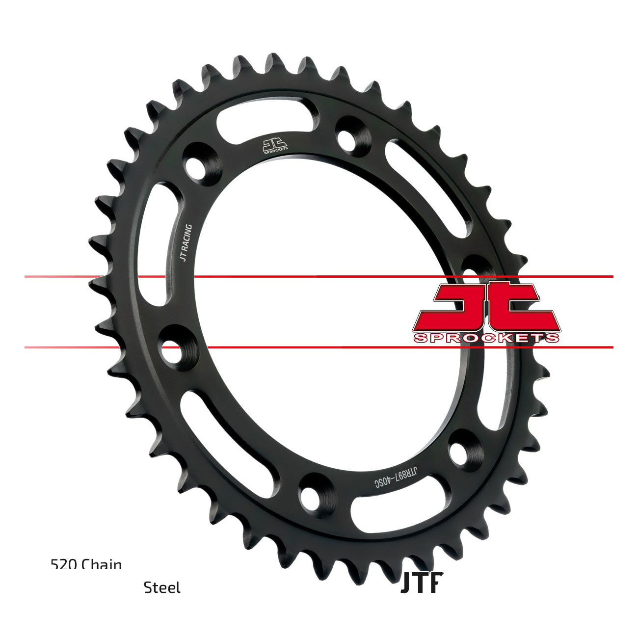 JT Rear Sprocket JTR897.40SC - Self Cleaning Lightweight