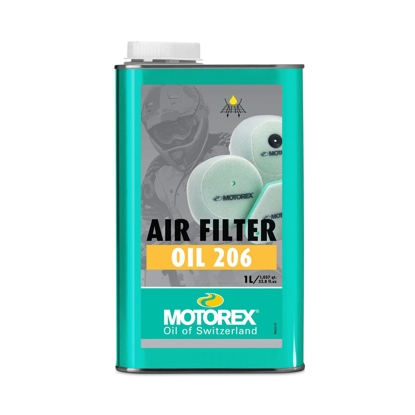 Motorex Air Filter Oil 206 Liquid Blue 1L