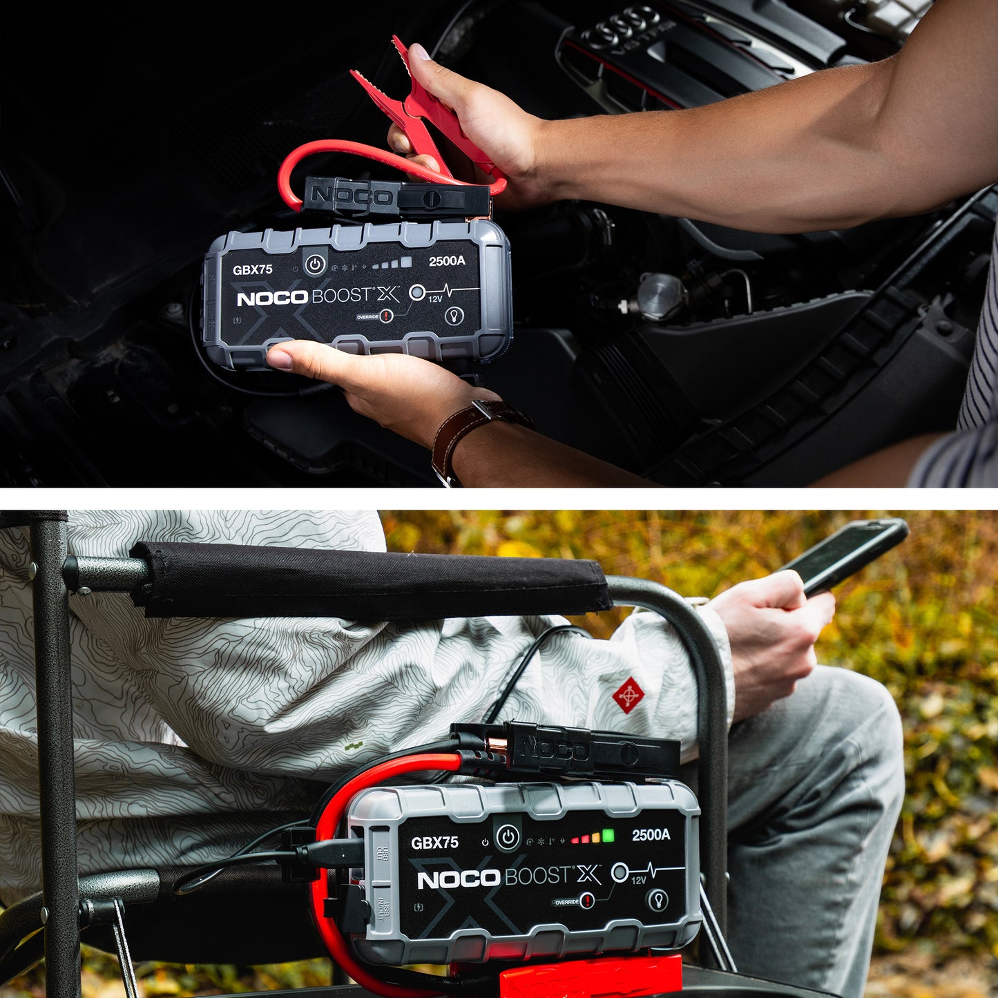 NOCO Boost X 12V 2500A Jump Starter - GBX75